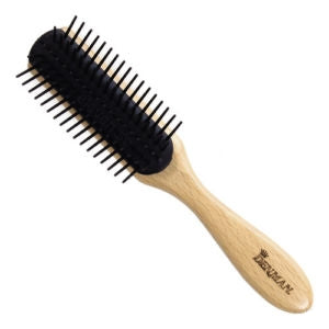 Denman Hair Brush Wooden handle - Beechwood D14SW