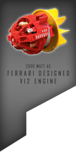 Babyliss Pro V1 Volare Ferrari Designed Engine Hair Dryer