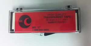 1" Transparent Double Sided Tape by Mr. "C"