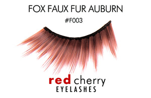 Red Cherry Fox Faux Fur Auburn F003