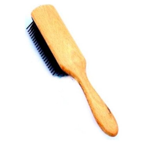 Denman SW Wooden Handle Hair Brush - Beechwood D3