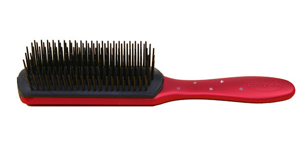 Denman Diamante Hair Brush - Red D3