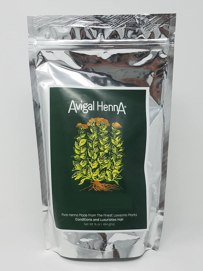 Avigal 100% Natural Henna 16 oz. Bag - Red