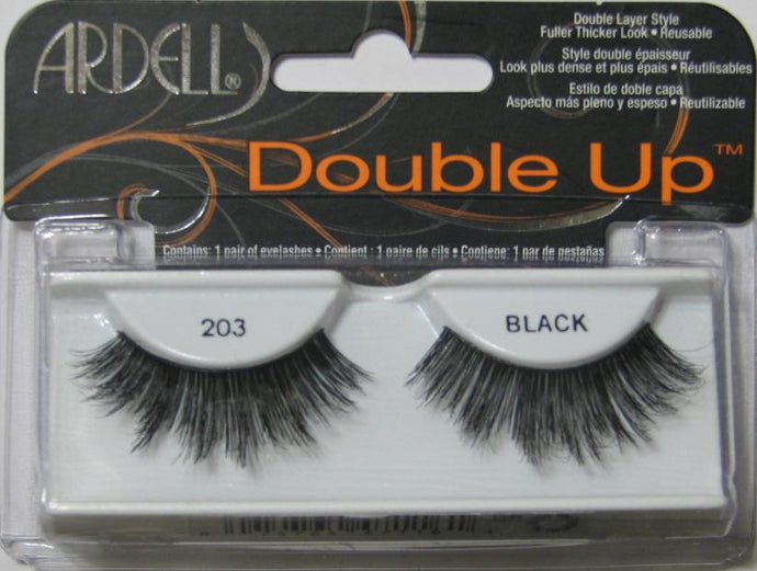 Ardell Double Up 203 Black Lashes