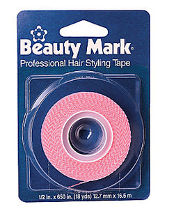 Beauty Mark Professional Hair Styling Tape 1/2 inch x 650 inches