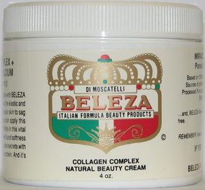 Beleza Collagen Complex Natural Beauty Cream (4 oz.)