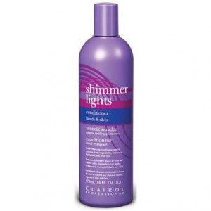 Clairol Shimmer Lights Conditioner for Blonde and Silver Hair 16oz