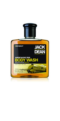 Denman Jack Dean Bay Rum Body Wash 8.4 fl.oz.