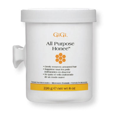 GiGi All Purpose Honee Wax - Microwave Formula - 8oz - BUY 12 OR MORE AND SAVE 20%!