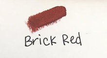 Brick Red lipstick