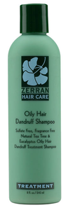 Zerran Oily Hair Dandruff Shampoo 8oz