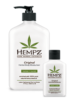 Hempz Original Lotion available in 2 sizes