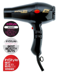 Parlux 3200 Compact Hair Dryer - Gun Metal - 159GRY