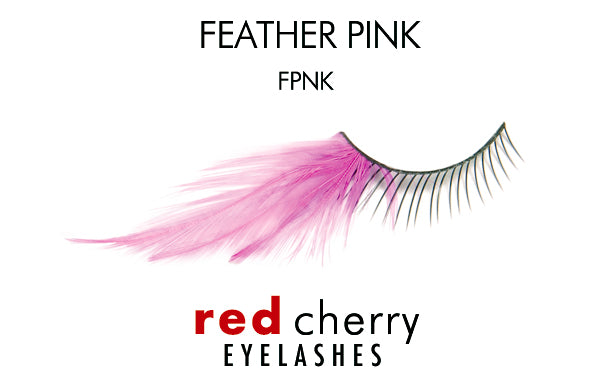 Red Cherry Feather Pink FPNK