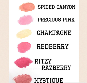 New Lipstick color chart