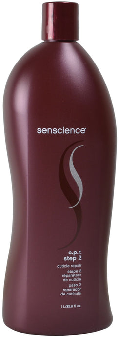 Senscience CPR Cuticle Porosity Reconstructive Treatment (Very damaged or dry hair) Step 2 - 33.8oz