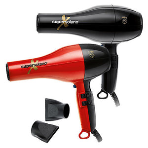 Super Solano 232X 1875 Watt Professional Hair Dryer - Red/Black (Bigger, Powerful Motor) FREE SHIPPING!